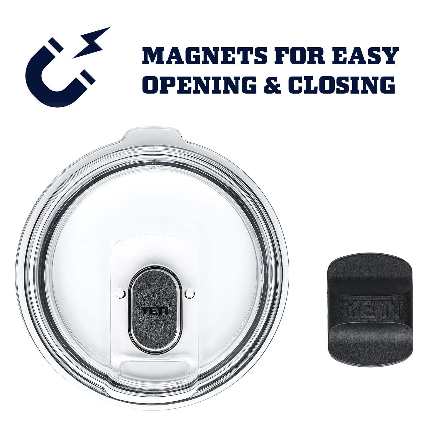 Yeti Rambler 10 Oz Stackable Mug, Vacuum Insulated, Stainless Steel With Magslider Lid, White